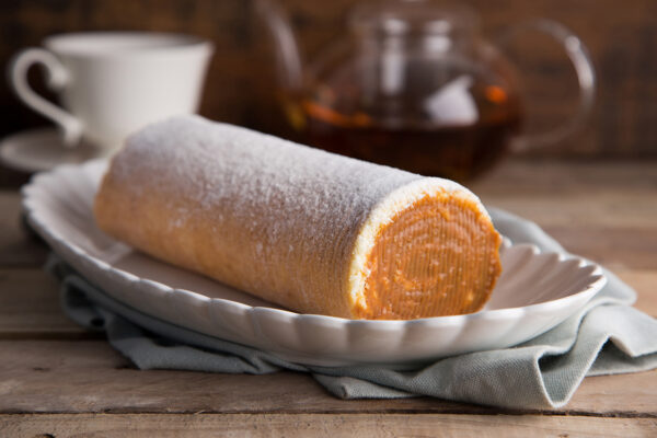 ARROLLADO DE DULCE DE LECHE